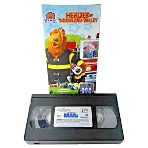 Bear in the Big Blue House: Heroes of Woodland Valley Vintage 2003 VHS Tested